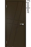 Межкомнатная дверь "ЭМАЛЬ" ПГ-21 (Цвет - Белый; Ваниль; Грэй; Капучино; Графит), фото 5