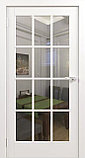 Межкомнатная дверь "ПЕРФЕТО" 6 (6.1) (Цвет - Белый; Ваниль; Грэй; Капучино; Графит), фото 6