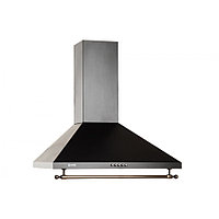 Вытяжка кухонная ZORG TECHNOLOGY Allegro B 1000 60 черная+релинг бронза