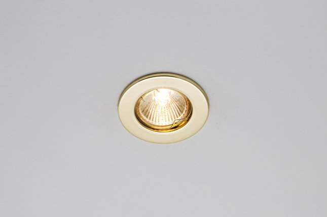 CAST 73 GOLD Светильник потолочный, штампованная сталь золото поворотный MR16, фото 2