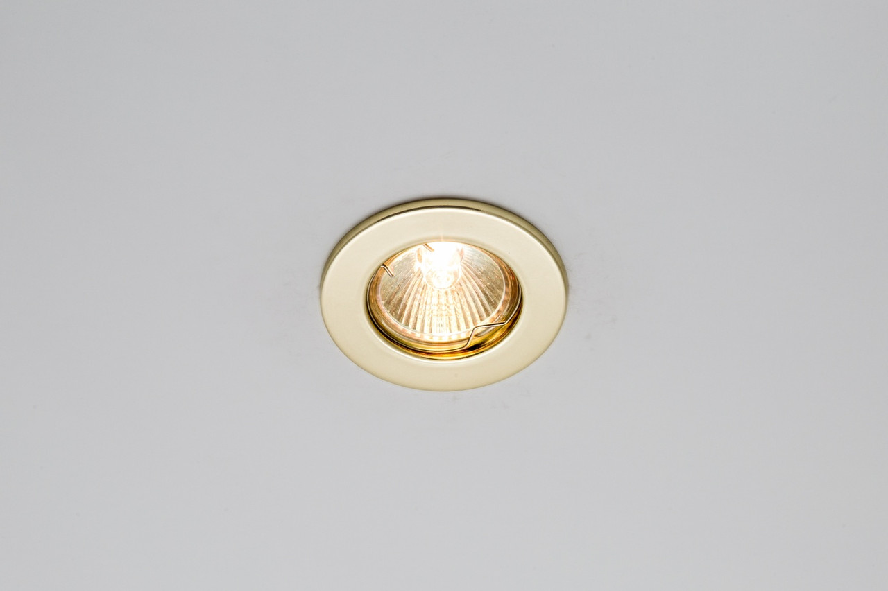 CAST 73 GOLD Светильник потолочный, штампованная сталь золото поворотный MR16 - фото 1 - id-p166530246