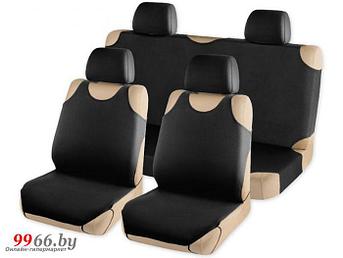 Автомобильные чехлы майки универсальные для авто на сиденья Arnezi Black A0508015 черные авточехлы в салон