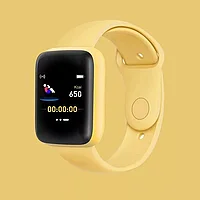 Умные часы Macaron Color Smart Watch (Жёлтый)
