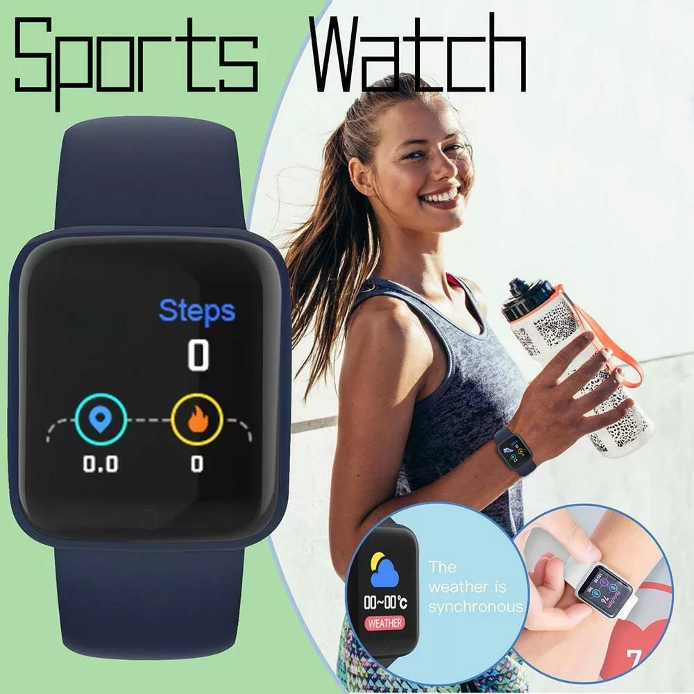 Умные часы Macaron Color Smart Watch (Белый) - фото 7 - id-p166535379