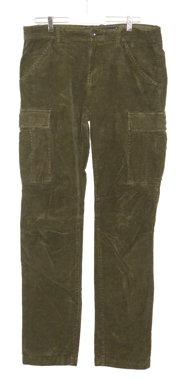 Штаны штроксовые C&A со стрейчем на размер W34 L34 (по виду М размер) - фото 2 - id-p166536283