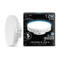 Светодиодная лампа Gauss GX70 12W 1200lm 4100K LED