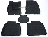 Ковры 3D ворсовые Boratex для Toyota Camry 2011- (цвет Серый)