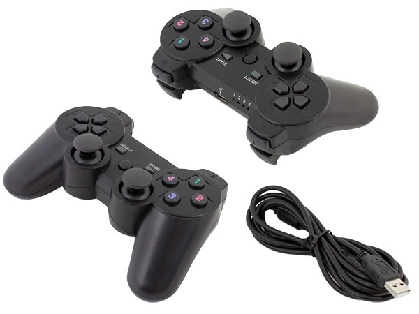 Геймпад беспроводной DualShock 3 Wireless Controller Черный (PS3) (OEM) - фото 1 - id-p166546886