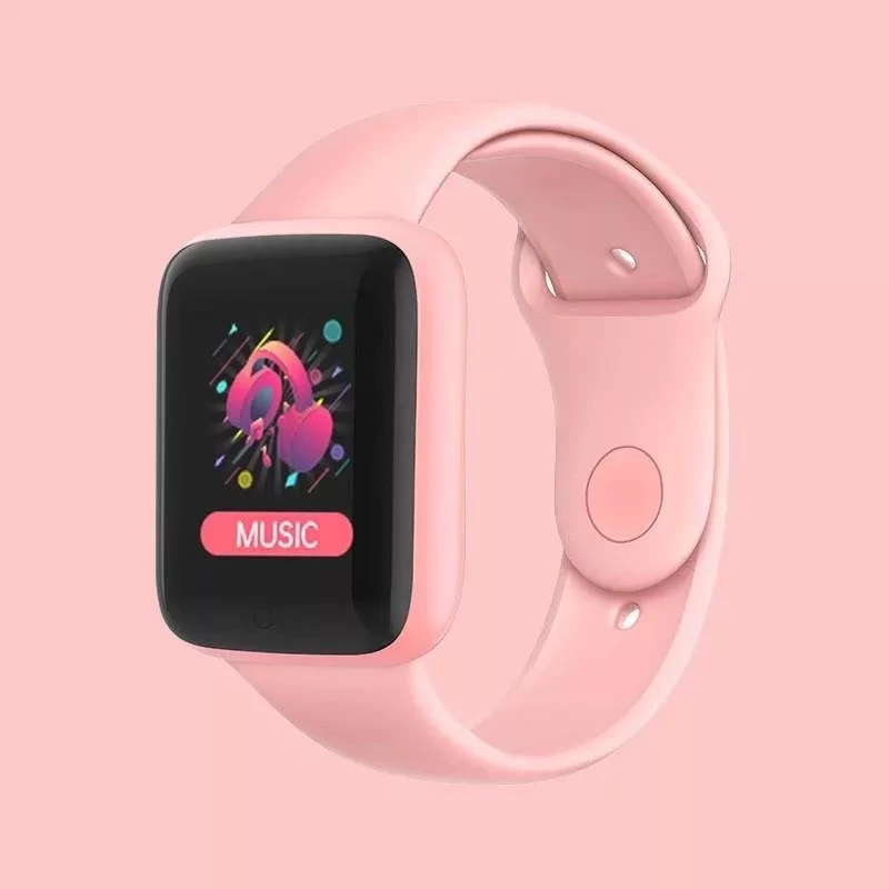 Умные часы Macaron Color Smart Watch (Розовый) - фото 1 - id-p166550223