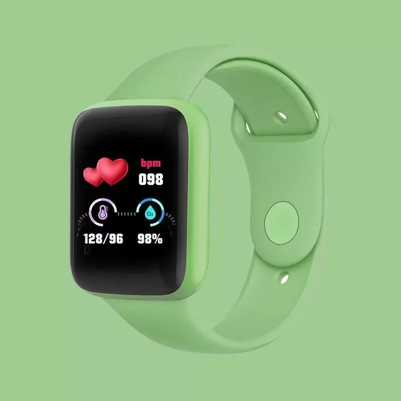 Умные часы Macaron Color Smart Watch (Зелёный) - фото 1 - id-p166550224