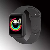 Умные часы Macaron Color Smart Watch (Чёрный)