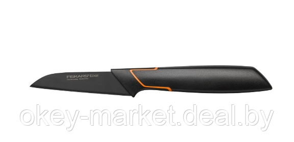 Набор ножей 5 шт. с деревянным черным блоком Edge Fiskars + точилка - фото 5 - id-p59216372