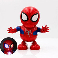 Интерактивная игрушка танцующий супер герой робот Человек паук Dance Spider Man Hero Marvel со светозвуко эфф.