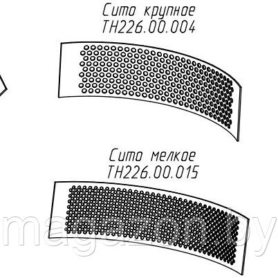 Сито 2,5 мм для кормоизмельчителя ИК-1, Могилевлифтмаш - фото 3 - id-p166558746