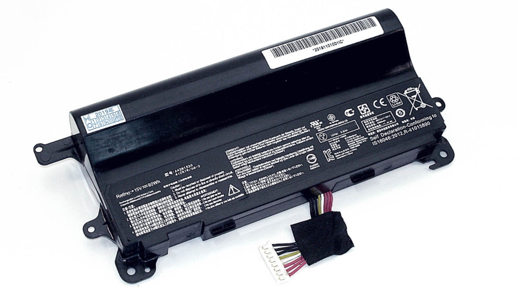 Аккумулятор (батарея) для ноутбука Asus Rog G752VY (A42N1520) 15V 90Wh