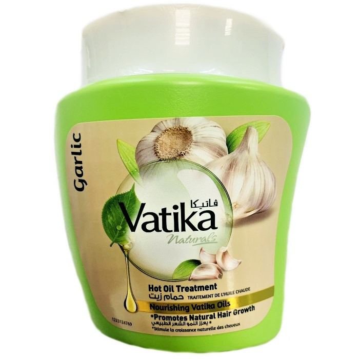 Маска для волос с Экстрактом Чеснока Vatika Garlic, 500г - от ломкости и выпадения