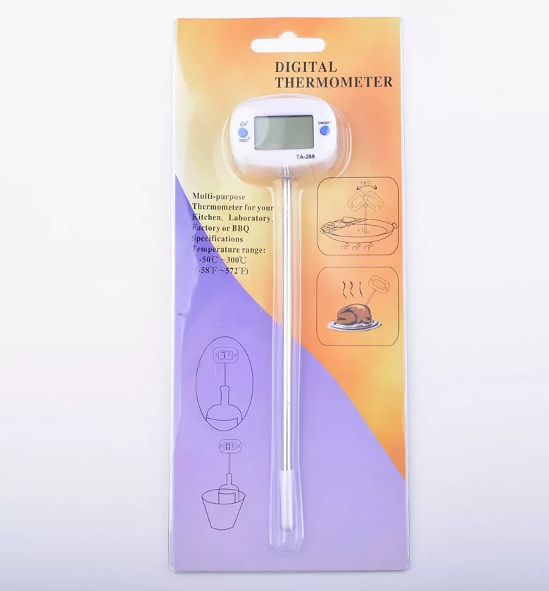 Кухонный цифровой термометр со щупом и поворотным дисплеем TA-288 - фото 1 - id-p166565598