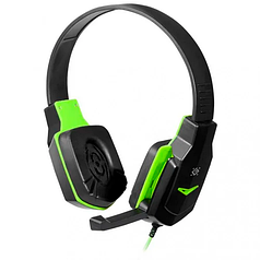 Гарнитура Defender Warhead G-320 black+green