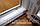Заглушка паза штапика окон и дверей ПВХ, белая, фото 4