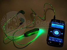 Светящиеся наушники с LED подсветкой, фото 2