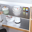 Кухонная алюминиевая  фольга - стикер (60смх3м) Масло - защитная и огнестойкая Золото, фото 2