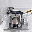 Кухонная алюминиевая  фольга - стикер (60смх3м) Масло - защитная и огнестойкая Золото, фото 3