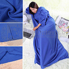 Теплый и уютный плед с рукавами SNUGGIE Купи сейчас Синий, фото 2