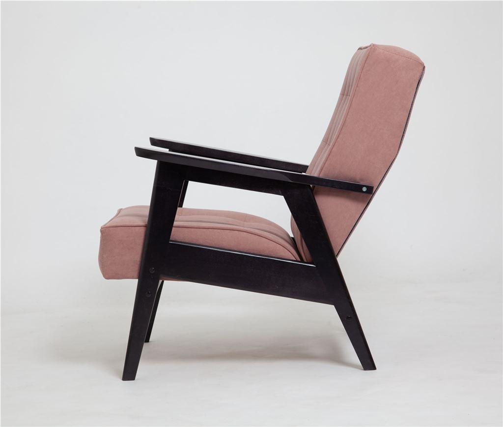 Кресло РЕТРО (венге / RS 12 - розовый) - фото 2 - id-p166589223
