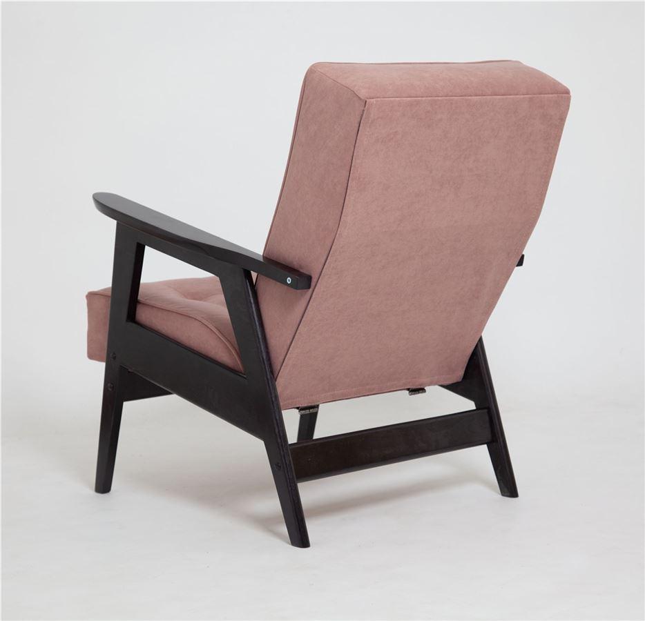 Кресло РЕТРО (венге / RS 12 - розовый) - фото 3 - id-p166589223