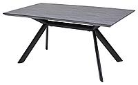 Стол обеденный Mebelart POND 160 (темно-серый/черный)