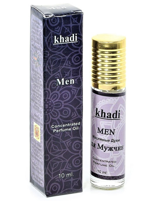 Духи масляные Для Мужчин, Men Concentrated Perfume Oil, Khadi, 10мл - сандал, кедр, иланг-иланг, пачули