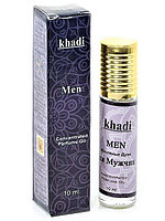 Духи масляные Для Мужчин, Men Concentrated Perfume Oil, Khadi, 10мл - сандал, кедр, иланг-иланг, пачули