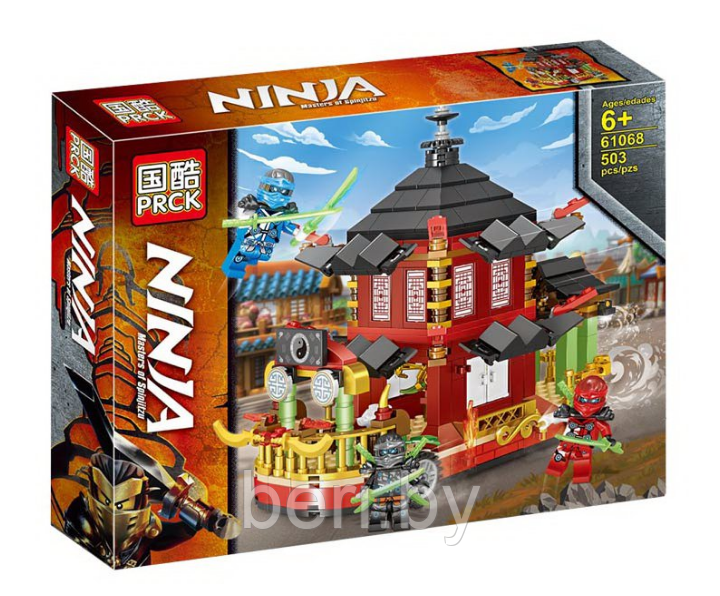 61068 Конструктор PRCK "Корабль Ниндзяго Кружитцу", 503 элемента, Аналог LEGO Ninjago - фото 1 - id-p166589222