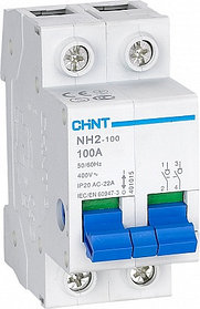 Выключатель нагрузки NH2-125 2P 100A (R)(CHINT)