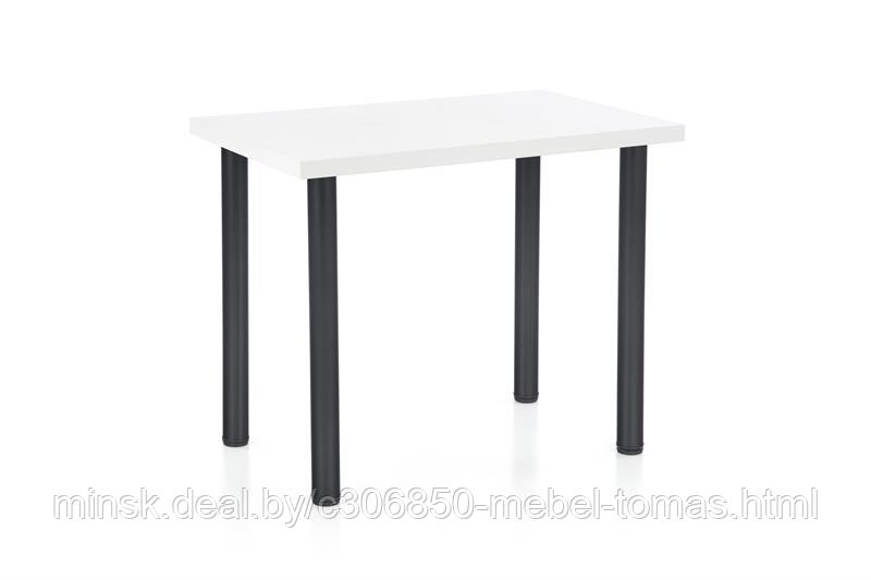 Стол обеденный Halmar MODEX 2 90 (белый/черный)