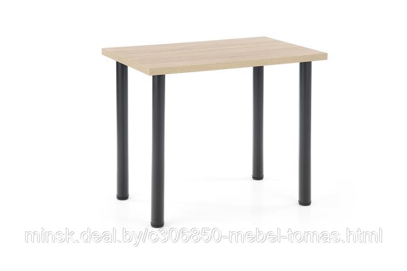 Стол обеденный Halmar MODEX 2 90 (дуб сонома/черный)
