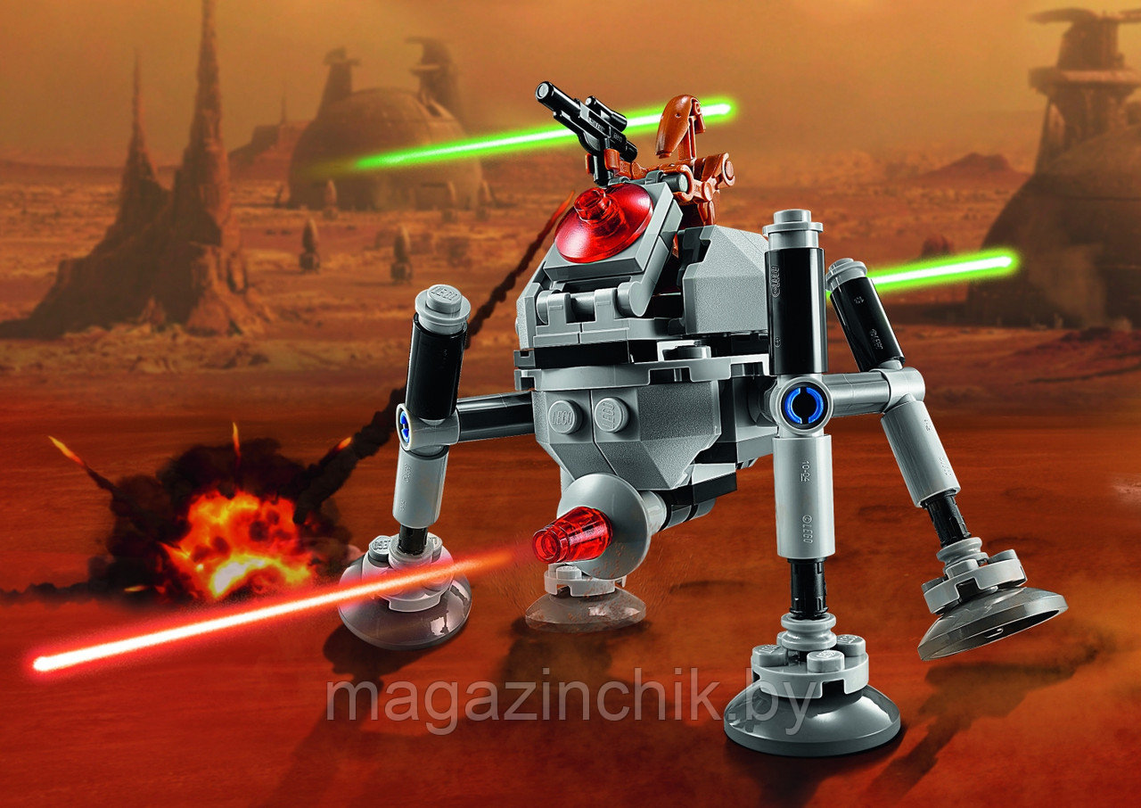 Конструктор Самонаводящийся дроид-паук Bela 10364, аналог Lego Star Wars 75077 - фото 3 - id-p166599927