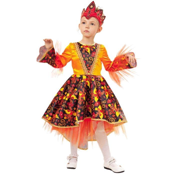 Детский карнавальный костюм Жар-птица 1016 к-18 Пуговка - фото 1 - id-p166600630