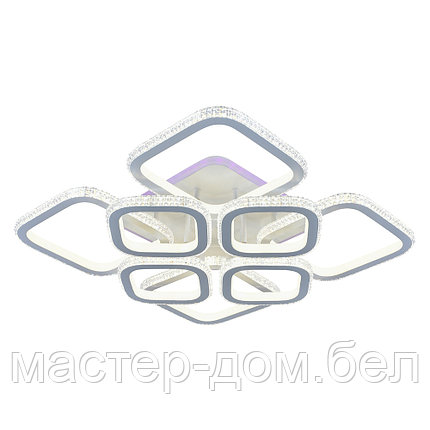 Светодиодная люстра 8023/4+4 WHT A, фото 2