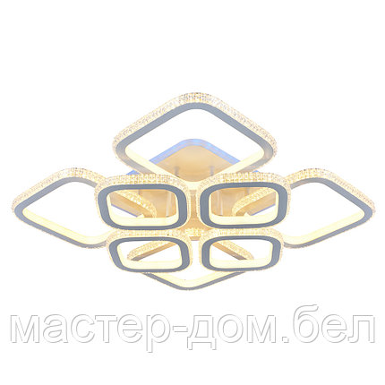 Светодиодная люстра 8023/4+4 WHT A, фото 2