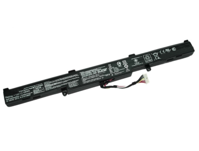 Оригинальный аккумулятор (батарея) для ноутбука Asus Rog GL752JW, N752 (A41N1501) 15V 48Wh