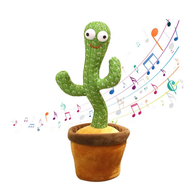Танцующий Кактус / Музыкальная игрушка / Поющий кактус / Dancing Cactus, фото 1