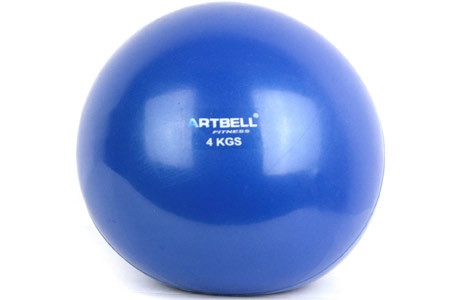 Медицинбол ARTBELL GB13-4, 4 кг, синий - фото 1 - id-p166602297