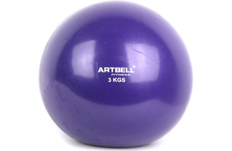 Медицинбол ARTBELL GB13-3, 3 кг, фиолетовый - фото 1 - id-p166602298