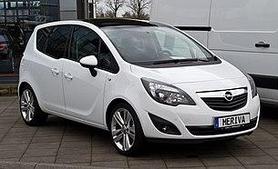 Чехлы на сиденья Opel Meriva В
