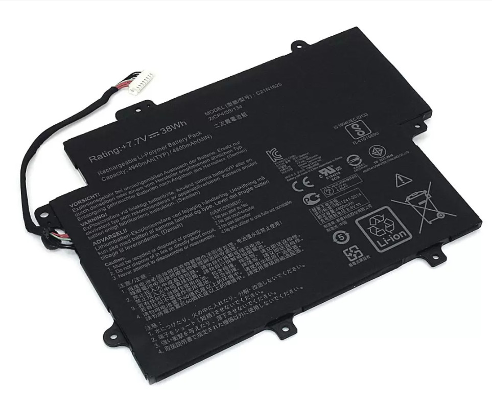 Аккумулятор (батарея) для ноутбука Asus VivoBook Flip 12 TP203NA (C21N1625) 7.7V 4800mAh