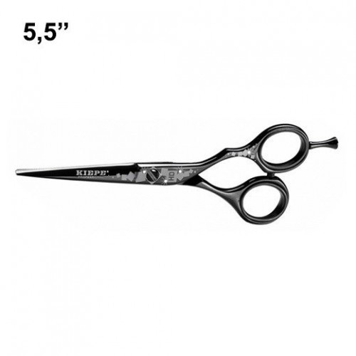 Ножницы парикмахерские Kiepe HD black 2437-1 (5,5")*** прямые - фото 1 - id-p166607291