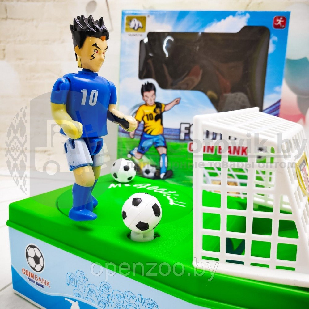 Интерактивная копилка игрушка Футболист Foot Ball Bank - фото 4 - id-p164222574