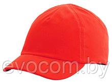 Каскетка защитная RZ ВИЗИОН CAP ( укороч. козырек) (красная,  козырек 55мм) (СОМЗ)
