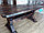 Стол садовый из массива сосны "Для Бани и Беседки" 1,5 метра, фото 2